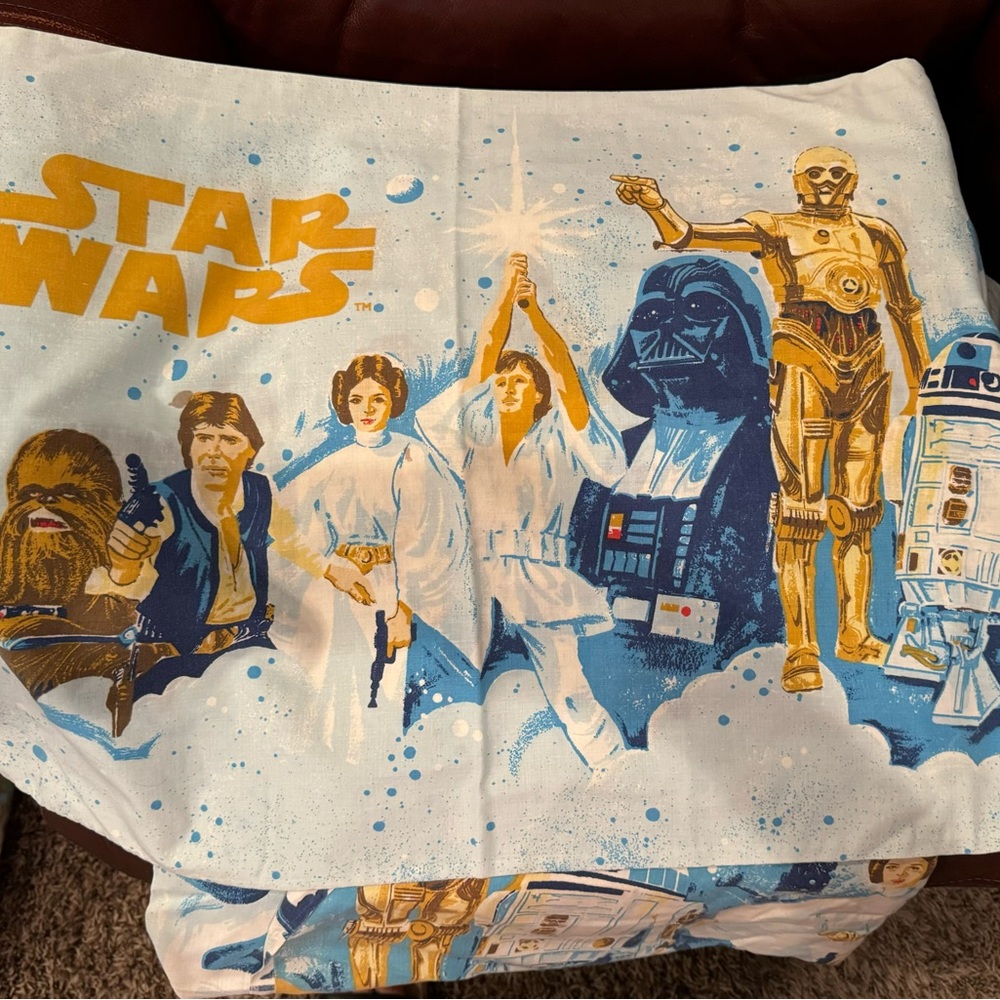 Original STAR WARS 1970’s twin sheet set,